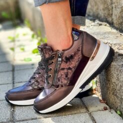 Sneakers donna Laura Biagiotti Brown