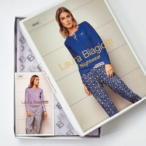 Dlhé letné dámske pyžamo Laura Biagiotti